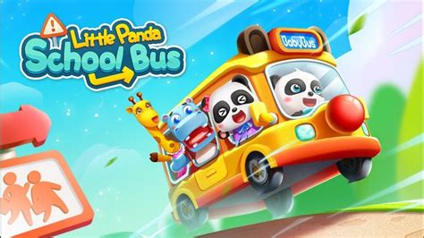 Baby Panda School Bus Game Kids Video Kids Entertainment Video Mad