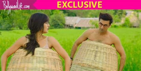 ranbir kapoor and katrina kaif have only barrels to save their modesty in jagga jasoos third