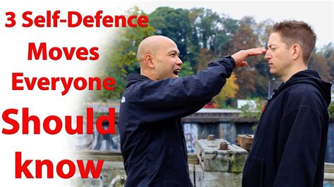 3 self defence moves everyone should know youtube