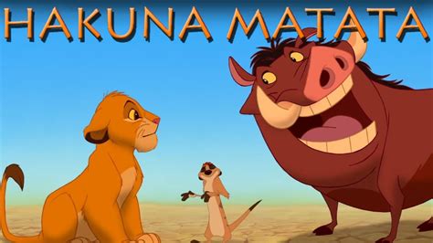 Der König der Löwen Hakuna Matata Disney HD Acordes Chordify