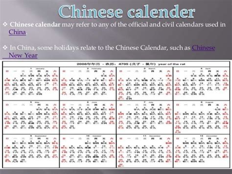 Calenders Of The World