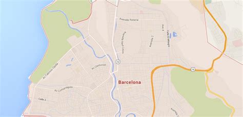 Map Of Barcelona