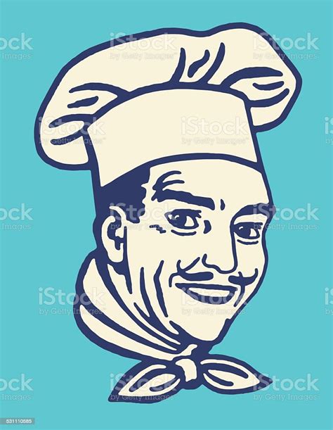 Male Chef Stock Illustration Download Image Now Chef 2015 Adult