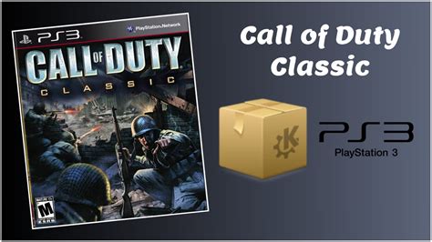 Call Of Duty Classic Pkg Ps3 Youtube