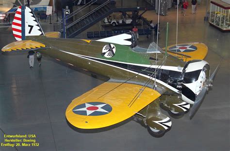 Boeing P 26a Peashooter Das Erste Jagdflugzeug In Ganzmetallbauweise