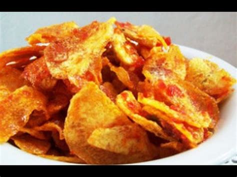 Silahkan coba resepnya untuk dikreasikan. Resep Cara Membuat Keripik Kentang Pedas Manis - YouTube