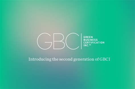Chứng Nhận Green Business Certification Inc Gbci