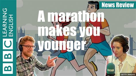 Running A Marathon Makes You Younger Bbc News Review Youtube