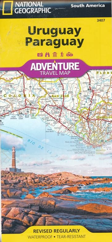 Let national geographic's uruguay and paraguay adventure map guide you as you explore the unique biodiversity, rich history. Wegenkaart - landkaart 3407 Adventure Map Uruguay ...