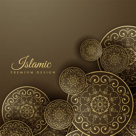 Islamic Background With Mandala Decoration Vector Art Design Islamic