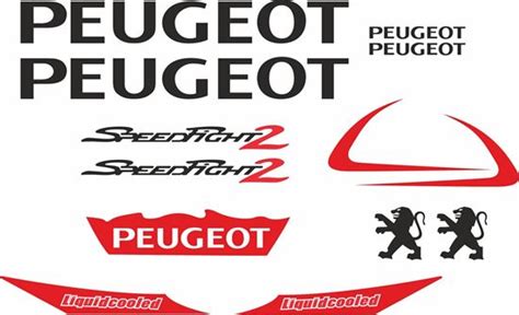 Zen Graphics Peugeot Speed Fight 2 Decals Stickers