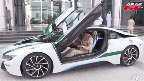 Dubai Police Force Adds Bmw I8 To Patrol Car Fleet