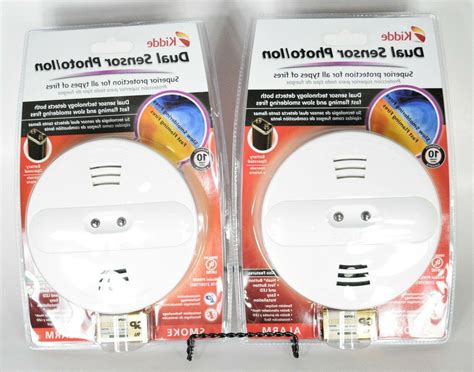 This is arguably the most popular type of smoke detector on the market. Kidde Dual Sensor Smoke Detector Fire Alarm Battery