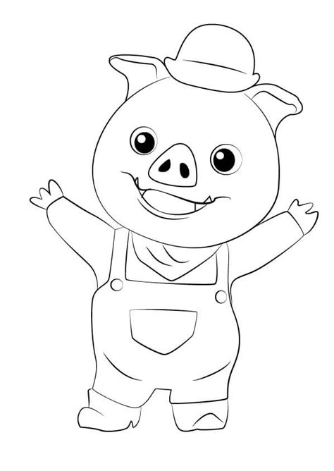 Dusty from Sheriff Callie Coloring Page - Free Printable Coloring Pages