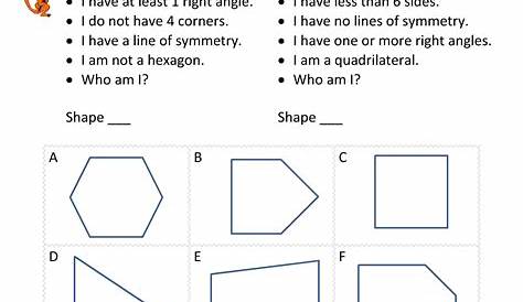 Grade 4 Math Worksheets Geometry - Coffemix | Geometry worksheets