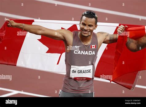 De Grasse Andre Can Bronze Medal During The Olympic Games Tokyo 2020 Athletics Men S 100m