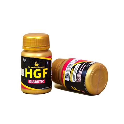 Jual Obat Diabetes Hgf Diabetic Herbagold Formula Penurun Gula Darah