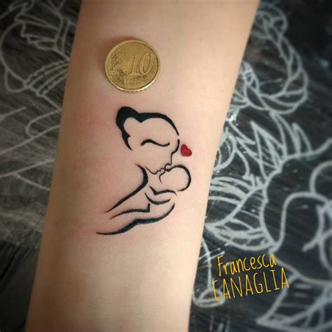 Both mother and child are depicted as trees that are grounded to same soil and have multiple branches. Script Mother as a Flower | Small Motherhood Tattoos ...