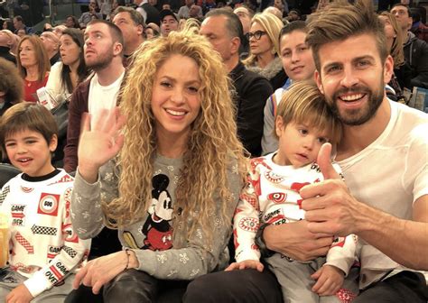 Shakira Y Piqué Disfrutan De La Nba Junto A Sus Hijos Noticias De