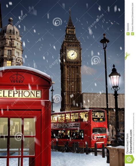 London At Christmas Stock Photo Image Of Freezing