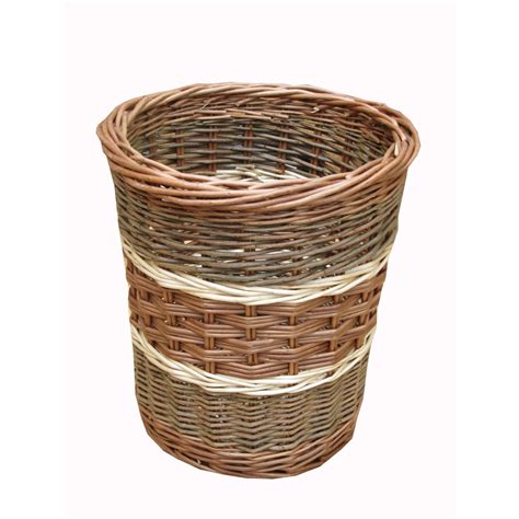 Check spelling or type a new query. Buy Multi Tone Round Wicker Waste Paper Bins | Log Baskets