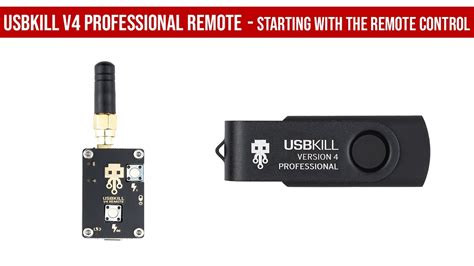 Starting With The Usbkill V4 Remote Control Youtube