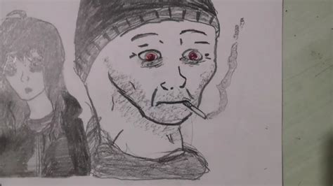 Drawing Depressed Wojak Man YouTube