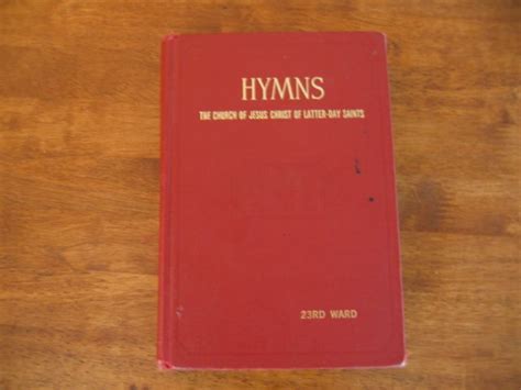 1948 Lds Hymn Book