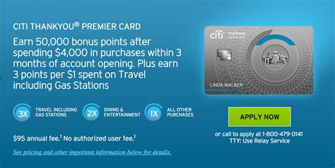 Proceed to the first premier bank application to apply online. Citi® ThankYou® Premier Card 50K Sign-Up Bonus Now ...