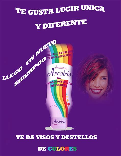 shampoo arcoiris campaÑa publicitaria