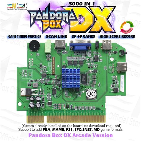 2020 2020 Pandora Box Dx 3000 In 1 Arcade Jamma Board Hdmi Vga Cga Crt