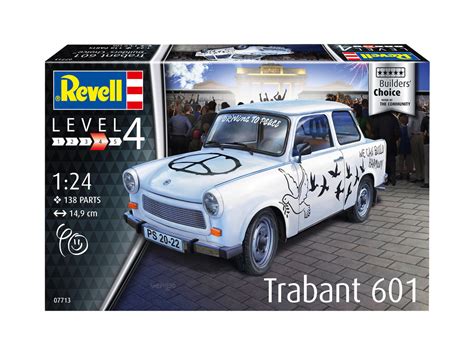 Revell 124 Trabant 601s Builders Choice Model Kit Wonderland