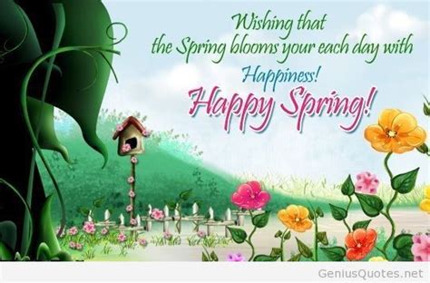 Happy Spring Quotes Happiness Happy Spring Day Spring Quotes Happy