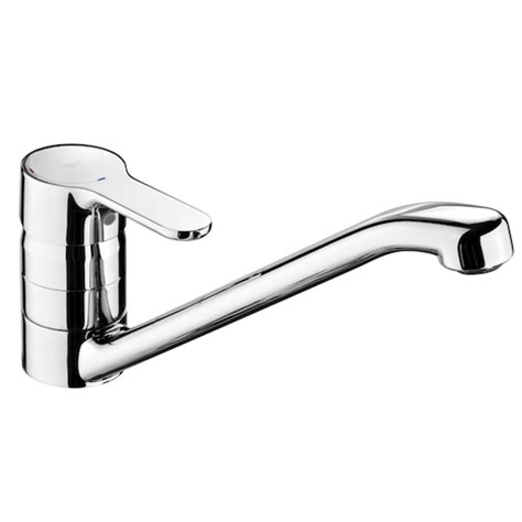 Mezclador exterior para cocina con caño giratorio. Grifo monomando cocina caño central L20 Roca A5A8909C00 ...