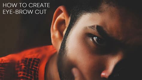 This can also be viewed as an indication of gang status. Eyebrow slits: How to create cut on eye brow in Photoshop ...