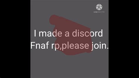 A Fnaf Rp Discord Server Youtube