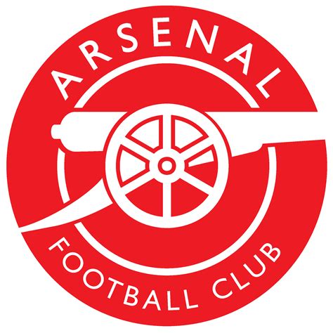 Red Dominant Arsenal Logo Cropped And Color Inverted Version Of U
