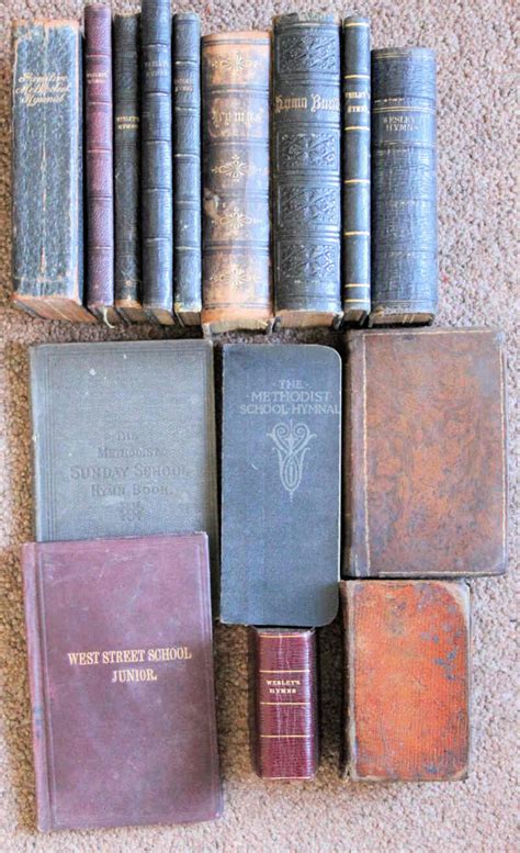 A Collection Of Hymnals Few Prayer Books And Two Bibles With Many