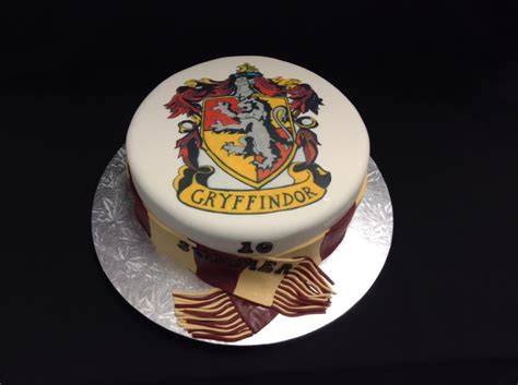 Maybe you would like to learn more about one of these? Harry Potter Gryffindor Themed Edible Image Cake decorated ...