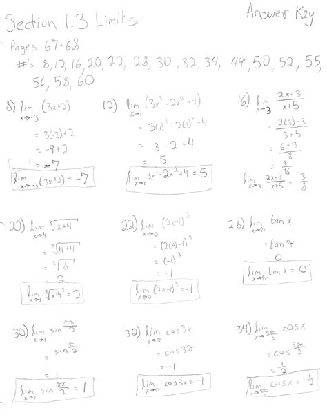 Take a tour on our free section of worksheets on ap calculus to check out your limits and continuity, and. 9 Best Images of AB Calculus Derivative Worksheet - AP AB ...