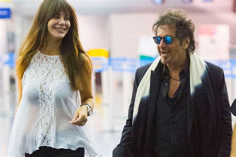 Al Pacino And Lucila Sola Catch A Flight To New York