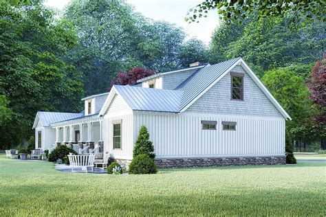Originally it was considered more of a functional aspect; Plan 70627MK: Charming Modern Farmhouse Duplex House Plan ...