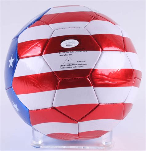 Hope Solo Signed Team Usa Soccer Ball Jsa Coa Pristine Auction