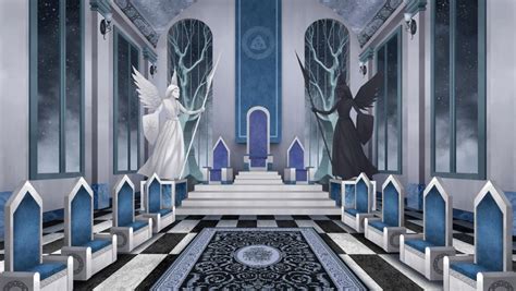The Frozen Throne Room Visual Novel Bg By Gin 1994 On Deviantart