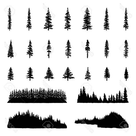 Forest Silhouette Svg Free 325 Svg Png Eps Dxf File