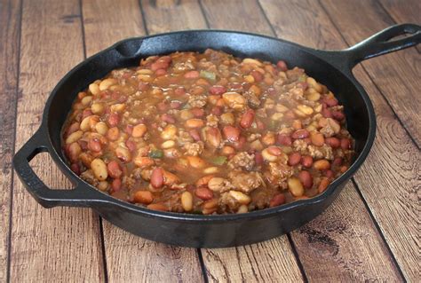 This recipe for baked beans is always a hit. Texas Bean Bake With Ground Beef Recipe