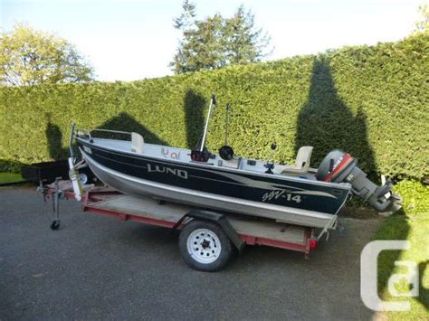 Lund Ssv 14 With Trailer And Motor For Sale In Lake Cowichan British