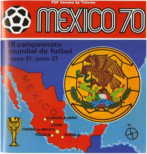 Album Panini Mundial Mexico 70 Mundial De Futbol Futbol Campeonato Mundial De Futbol