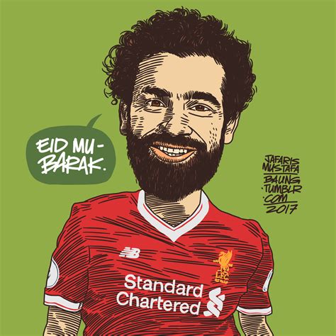 Cartoon Drawing Mohamed Salah ️ Play69 Mohamed Salah Mosalah