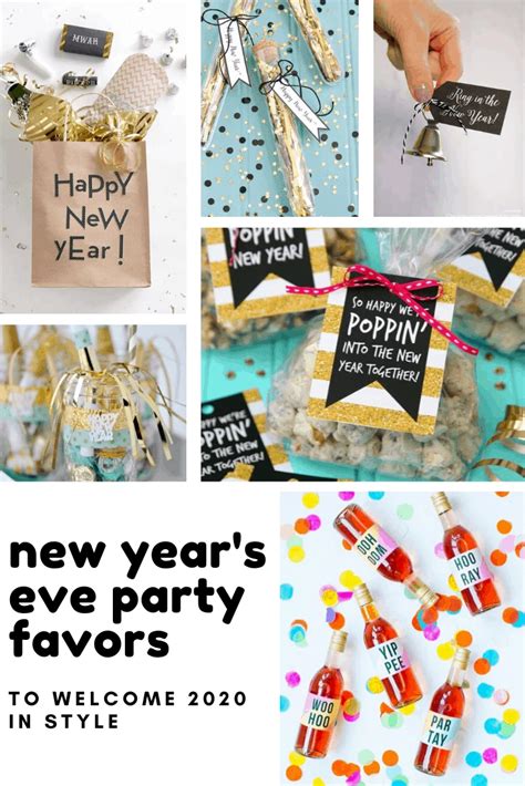 Diy New Years Eve Party Favors Welcome 2022 In Style